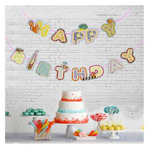 KİKA BNR30 HAPPY BİRTHDAY HARF AFİŞ -SİMLİ-