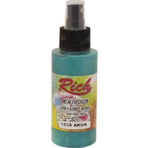 RİCH SPREY KUMAŞ BOYASI 60ML AKUA