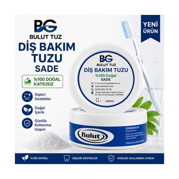 DİŞ BAKIM TUZU SADE 100 GR
