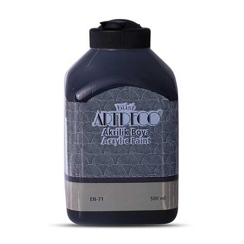 ARTDECO AKRİLİK BOYA 500ML 3618 SİYAH