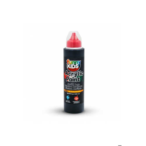 FUNNY KİDS AKRİLİK BOYA 500CC SİYAH