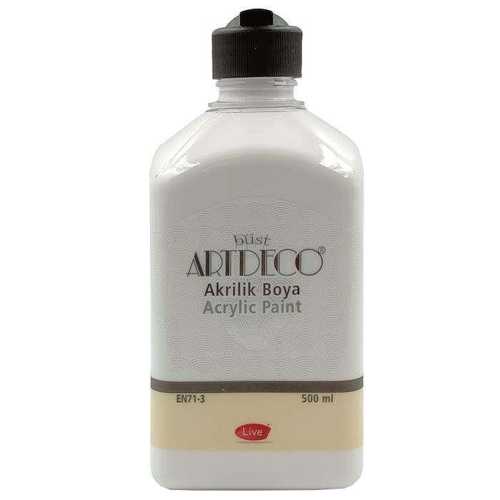 ARTDECO AKRİLİK BOYA 500ML 3622 ROMANTİK BEYAZ