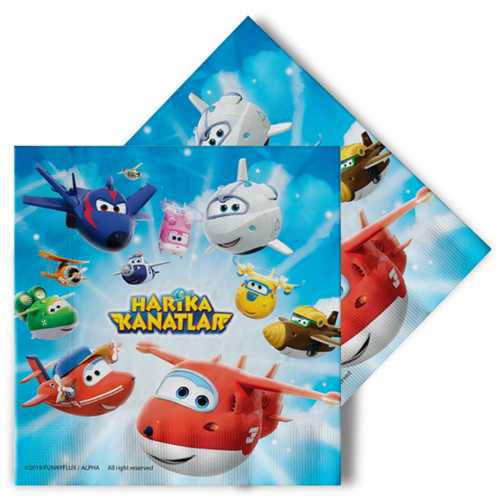 KİKA HARİKA KANATLAR PEÇETE 33X33 16 LI