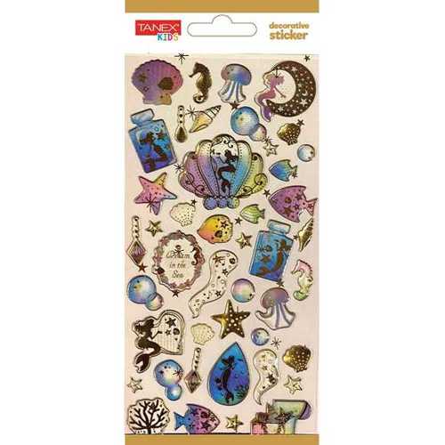 TANEX TNX-5018 DECORATİVE STİCKER-19 PUFFY STİCKER