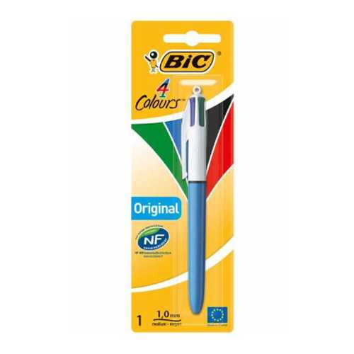 BİC TÜKENMEZ KALEM 4 COLOURS MEDIUM BLİSTER