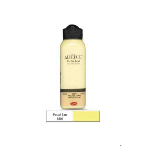 ARTDECO AKRİLİK BOYA 140ML 3801 PASTEL SARI