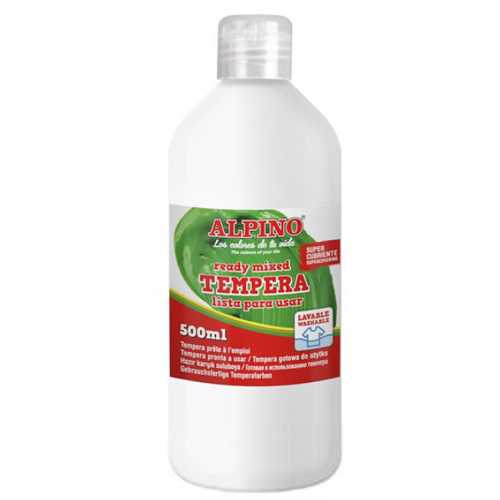 ALPİNO TEMPERA SULU BOYA 500ML BEYAZ DM-010170