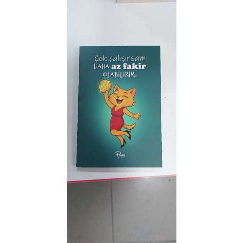 PRESTİJ MOTTO KARTON KAPAK DEFTER