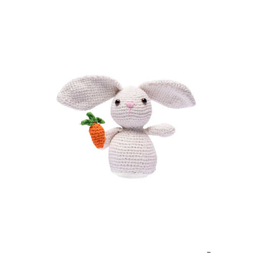STORYBUDDY TAVŞAN AMIGURUMI MASAL VE UYKU ARKADAŞI OYUNCAK (BIGIONE UYUMLU)
