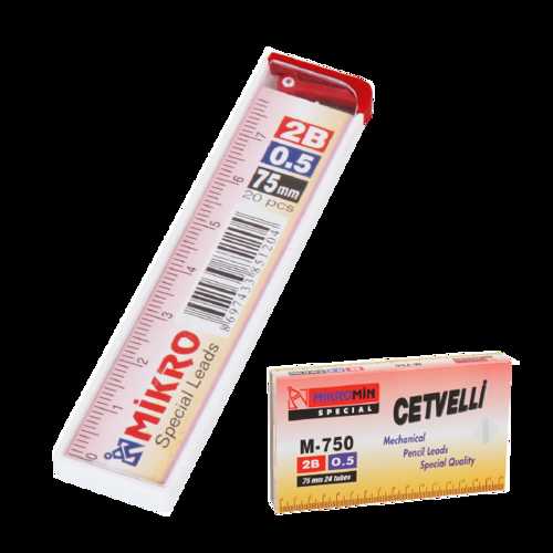 MİKRO M750 75MM CETVELLİ KALEM UCU 0,5MM -24-