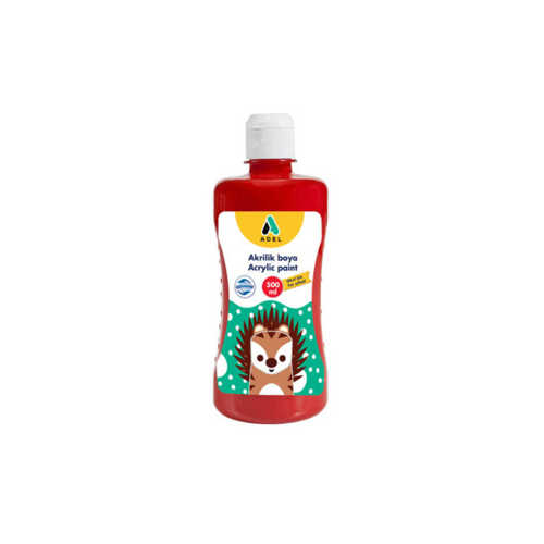 ADEL AKRİLİK BOYA 500ML KIRMIZI