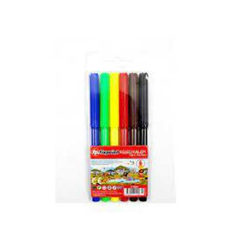 FİXPOİNT KEÇELİ BOYA KALEMİ 6 RENK P-5631 RK