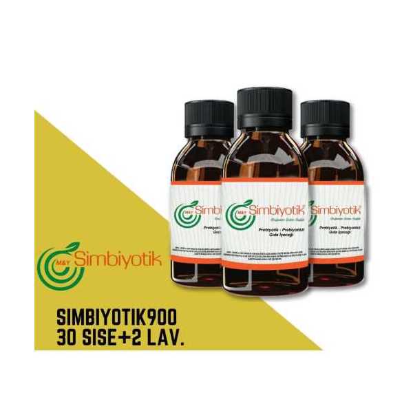 SİMBİYOTİK PROBİYOTİİKLİ GIDA İÇECEĞİ  30 ŞİŞE + 2 LAV.2560TL