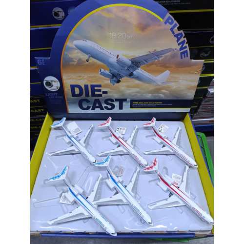 CTOYS PULL BACK ALLOY PLANE CTOY-180-7