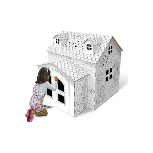 KARTON ÇOCUK BENİM BÜYÜK BOYAMA EVİM 16SF.