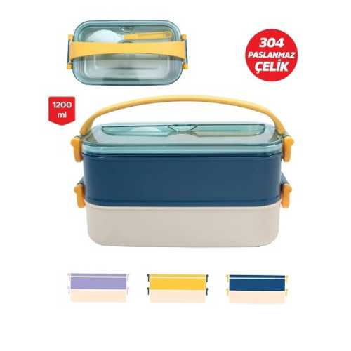 FİXPOİNT ÇELİK BESLENME KABI 1200ML P-1438