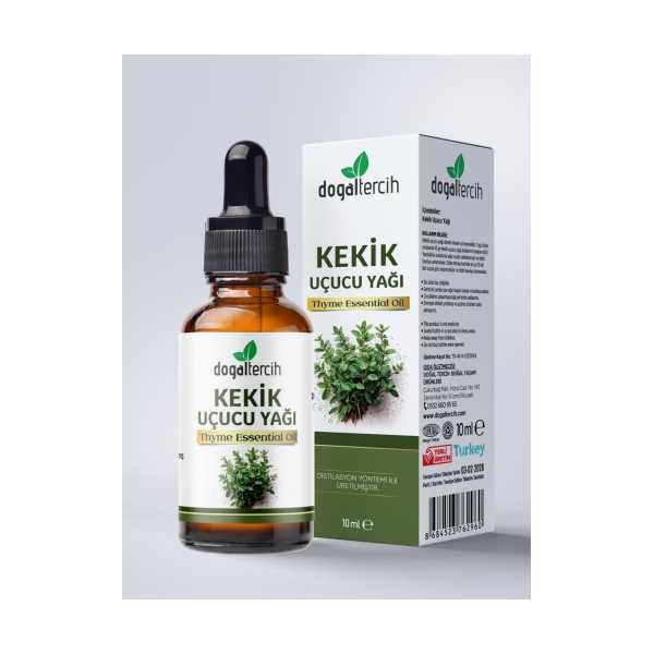 DOĞALTERCİH KEKİK UÇUCU YAĞI 10 ML , SEYRELTİLMEMİŞ SAF %100 DOĞAL KEKİK YAĞI
