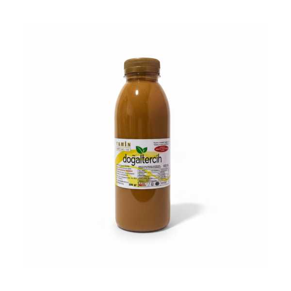 TAŞ DEĞİRMENDE SOĞUK SIKIM GÜNLÜK ÜRETİM ÇİFTE KAVRULMUŞ TAHİN 500 GR