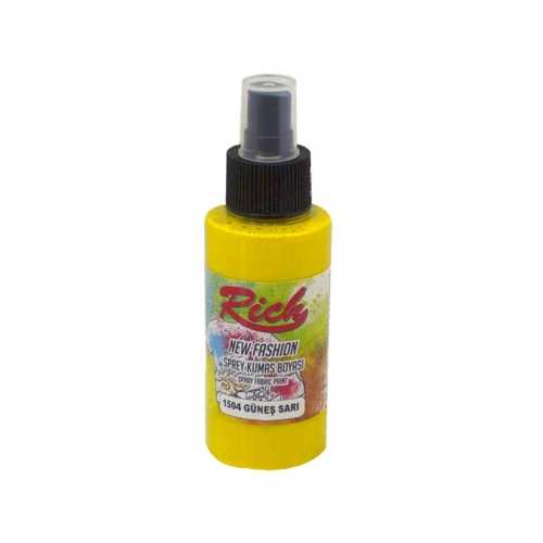 RİCH SPREY KUMAŞ BOYASI 60ML 1504 GÜNEŞ SARI