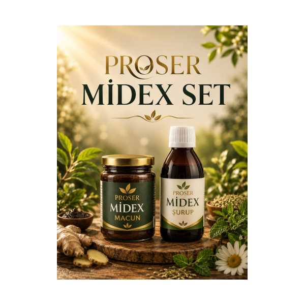PROSER MİDEX SET (MACUN+ŞURUP)