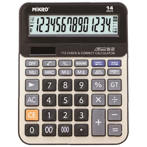 MİKRO CL-8828 DİGİTAL HESAP MAKİNESİ(14DİGİT)