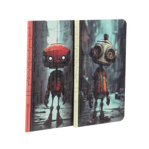 LİLAMOR ROBOT DEFTER 9X16 48 SAYFA -60-