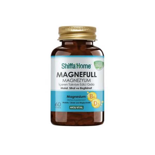 MAGNEFULL  ÜRÜN İÇERİĞİ ;  TRİ-MAGNEZYUM SİTRAT, MAGNEZYUM BİSGLİSİNAT, MAGNEZYUM MALAT, MALTODEKSTR