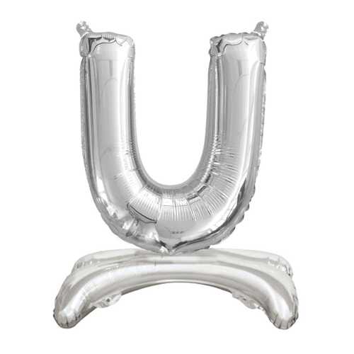 RPS FOLYO BALON AYAKLI HARF GÜMÜŞ 32" U 1454