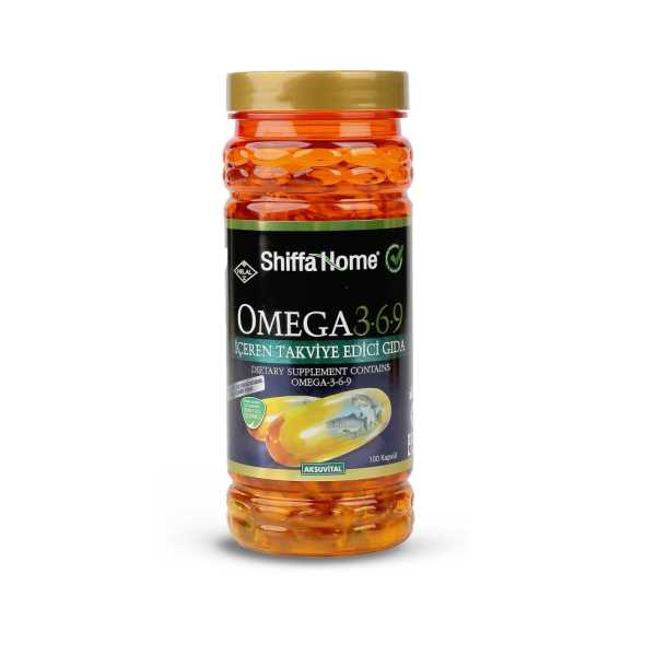 SHİFFA HOME OMEGA-3-6-9 100 ADET  SOFTJEL YUMUŞAK KAPSÜL