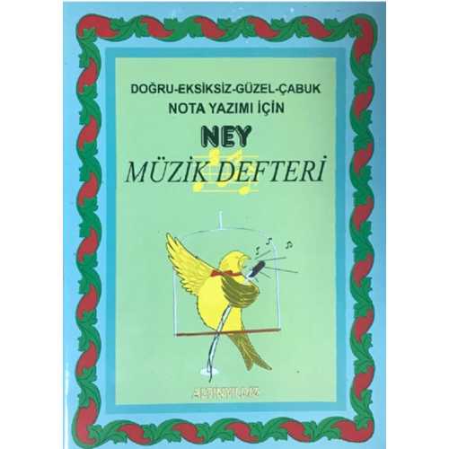 ALTINYILDIZ NEY MÜZİK DEFTERİ A4 PP. SPİRALLİ 60YP