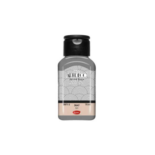 ARTDECO AKRİLİK BOYA 75ML GRİ 3647