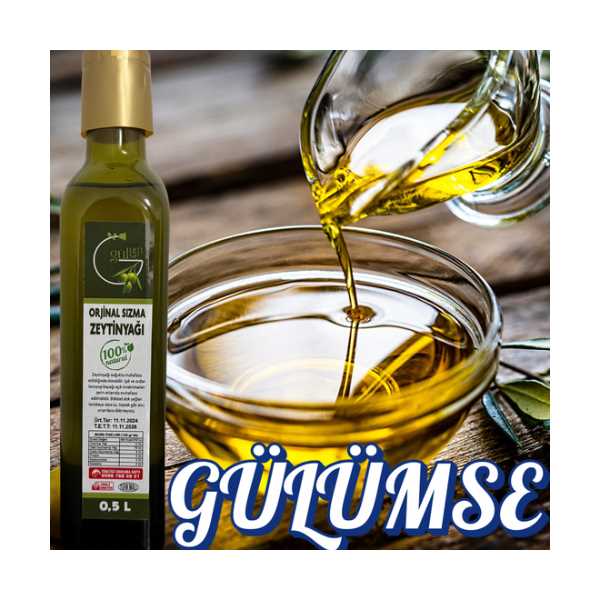 GÜLÜMSE SIZMA ZEYTİNYAĞI (500 ML)