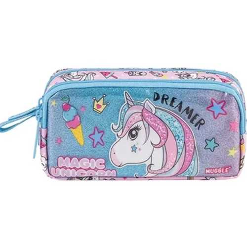 MUGGLE MU-8393 UNİCORN PEMBE KALEMLİK ÇANTA -6-