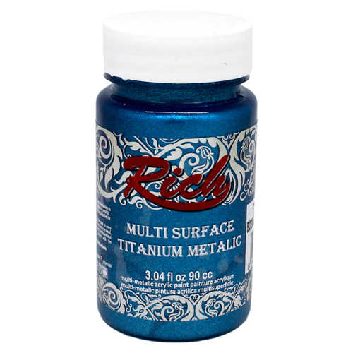RİCH MULTİ TİTANİUM  METALİK 90ML 2566 BODRUM MAVİ