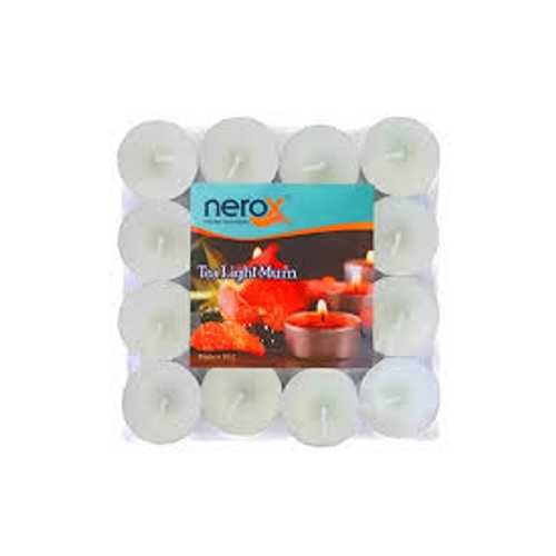 NEROX TEALİGHT 5GR YUVARLAK MUM 16LI NRX-39R