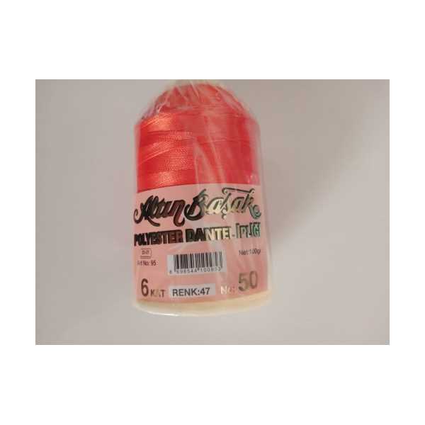 ALTINBAŞAK POLYESTER DANTEL İPLİĞİ COLOR 47 (HOBİ) TUHFETOWER 100 GR
