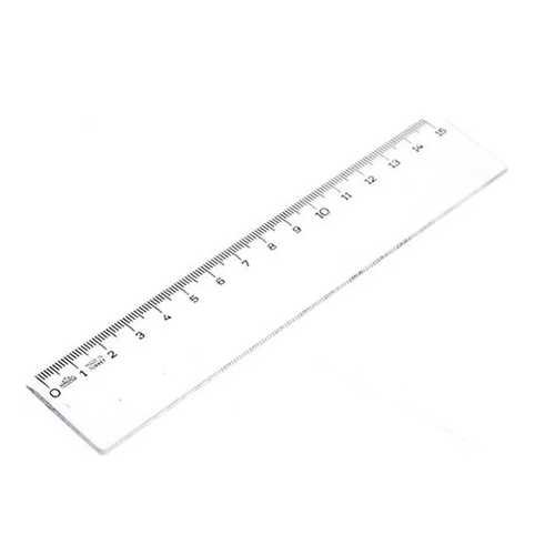 HATAS PLASTİK BÜRO CETVELİ GENİŞ 15CM 0140 -25-