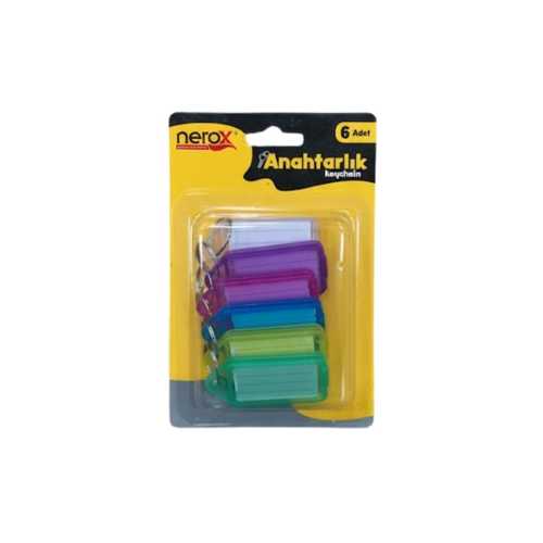 NEROX ANAHTARLIK PLASTİK 6LI NRX-4776