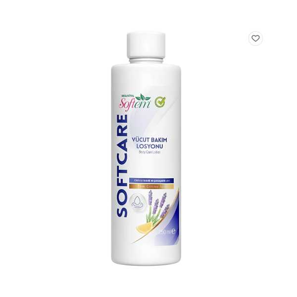 SOFTEM SFT SOFTCARE VÜCUT BAKIM LOSYONU 250ML YETİŞKİNLER İÇİN 