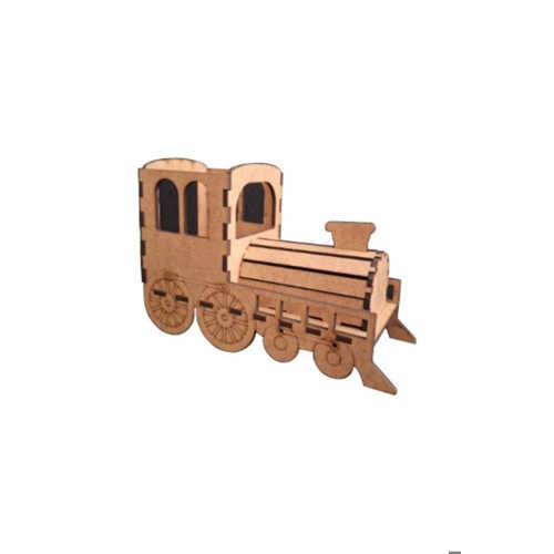 ESMAY AHŞAP MAKETİM 3D TREN KALEMLİK 52132 DEMONTE