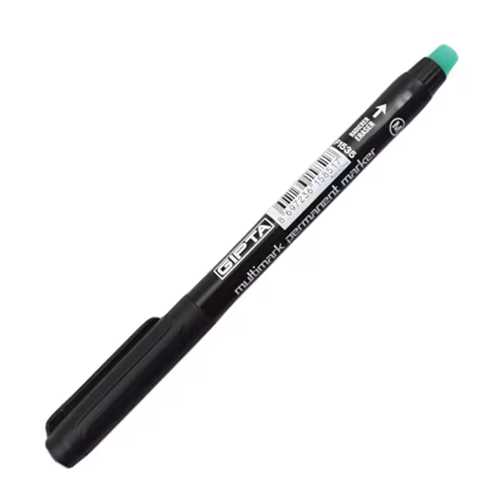 GIPTA ASETAT KALEMİ PERMANENT MARKER M SİYAH -12
