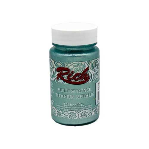 RİCH MULTİ TİTANİUM  METALİK 90ML 2550 SU YEŞİLİ