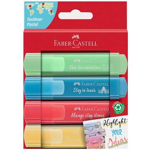 FABER FOSFORLU KALEM KARIŞIK 4LÜ 254625 PASTEL