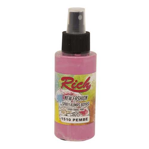 RİCH SPREY KUMAŞ BOYASI 60ML 1510 PEMBE