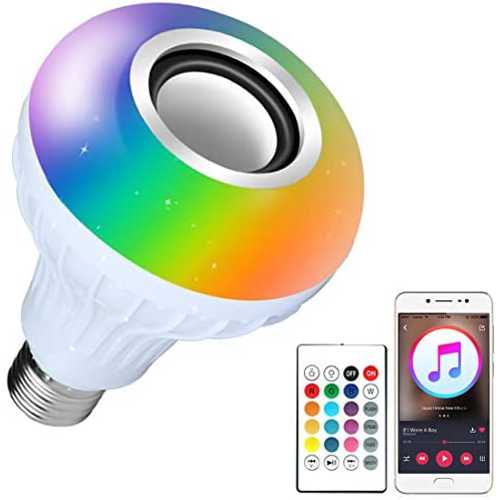 BLUETOOTH HOPARLÖR AKILLI LED AMPUL LAMBA (4172)