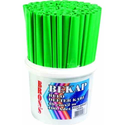 BEKAP DEFTER KAPLIĞI 75Lİ YEŞİL 40X200