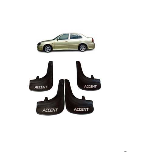 HYUNDAİ ACCENT MİLENYUM ACCENT YAZILI 4'LÜ TOZLUK ÇAMURLUK PAÇALIK