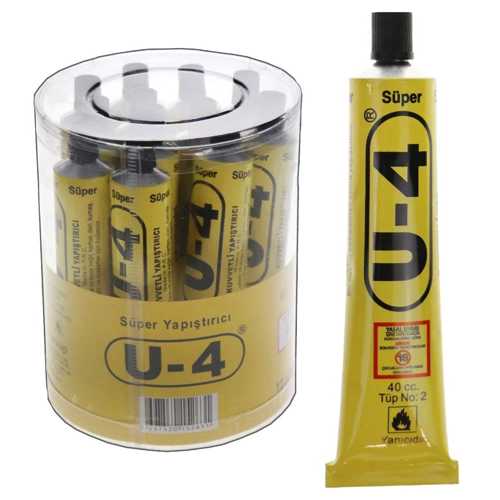 U-4 YAPIŞTIRICI 40CC SOLVENTLİ -12-