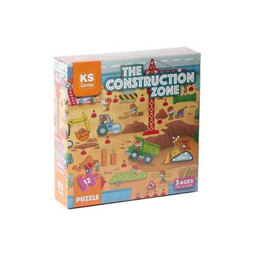 KS THE CONSTRUCTİON PRE-SCHOOL PUZZLE