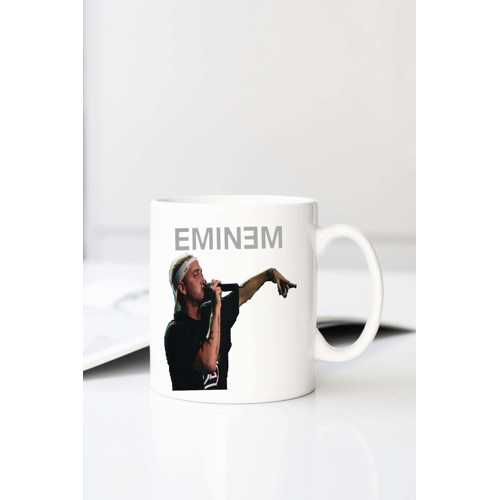 EMİNEM BASKILI 330 ML PORSELEN KUPA BARDAK (123474-1)